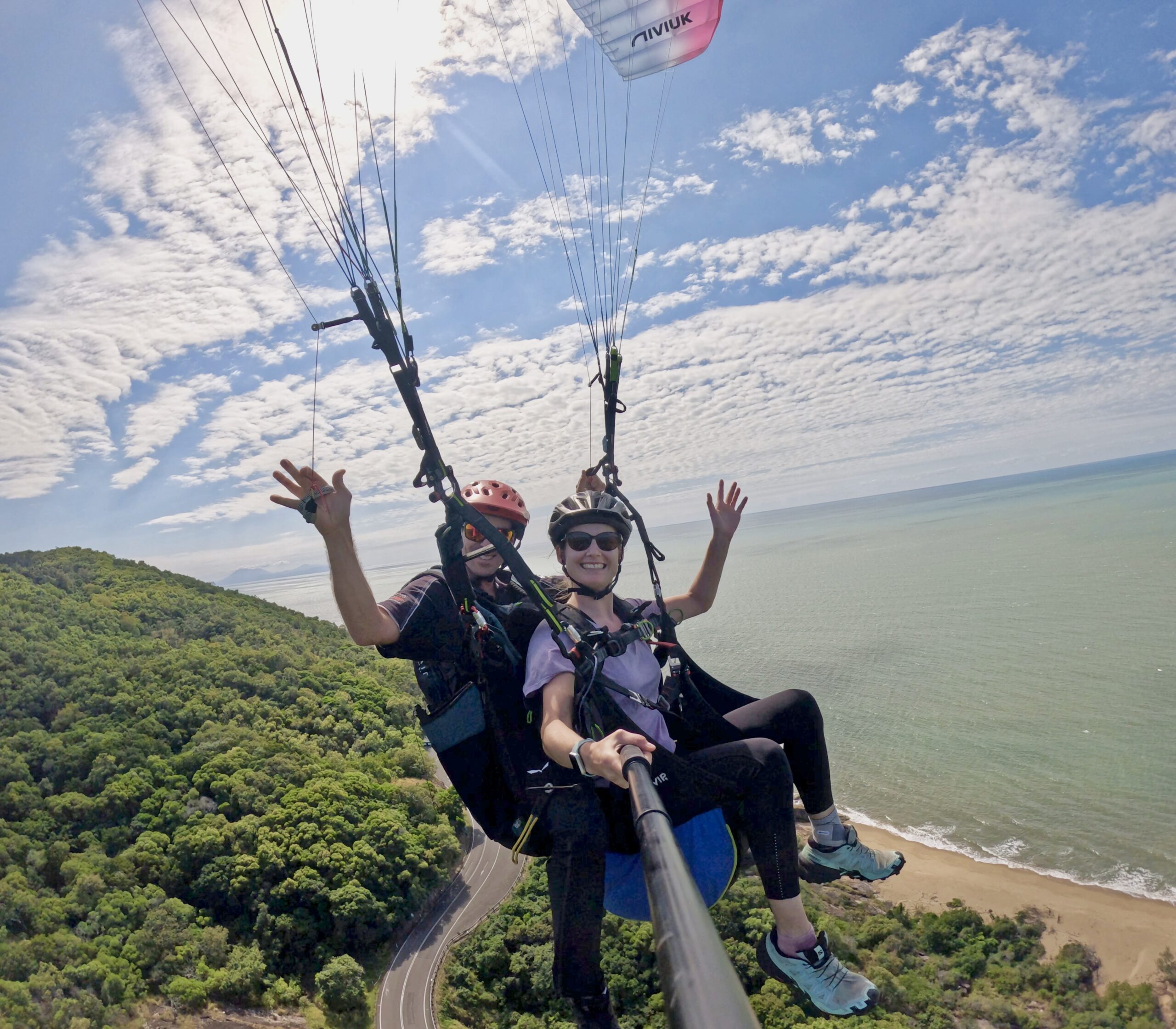 QLD Tandem Paragliding Flight + Video