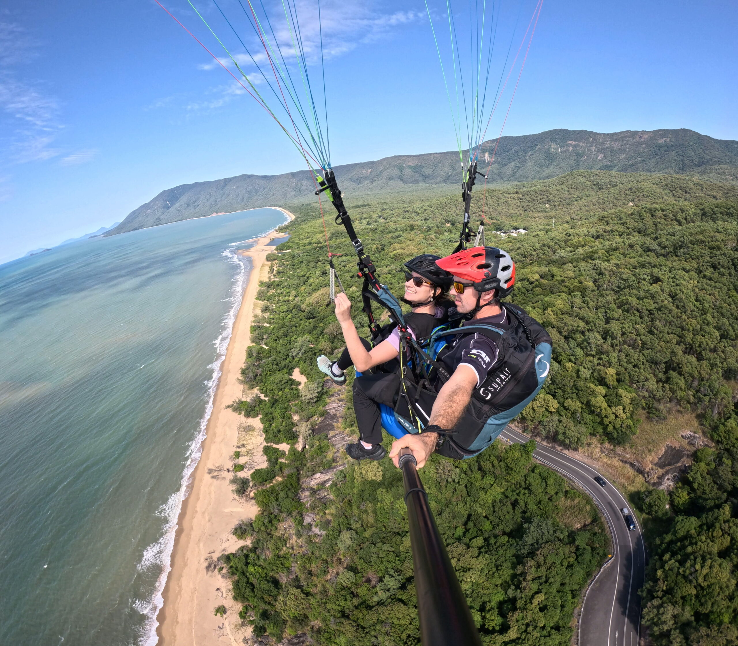 QLD Tandem Paragliding Flight + Video