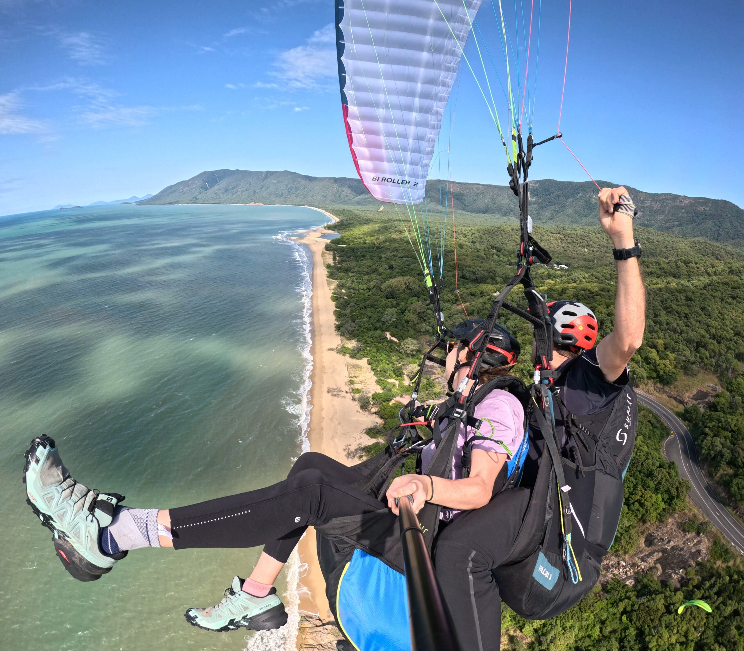 QLD Tandem Paragliding Flight + Video