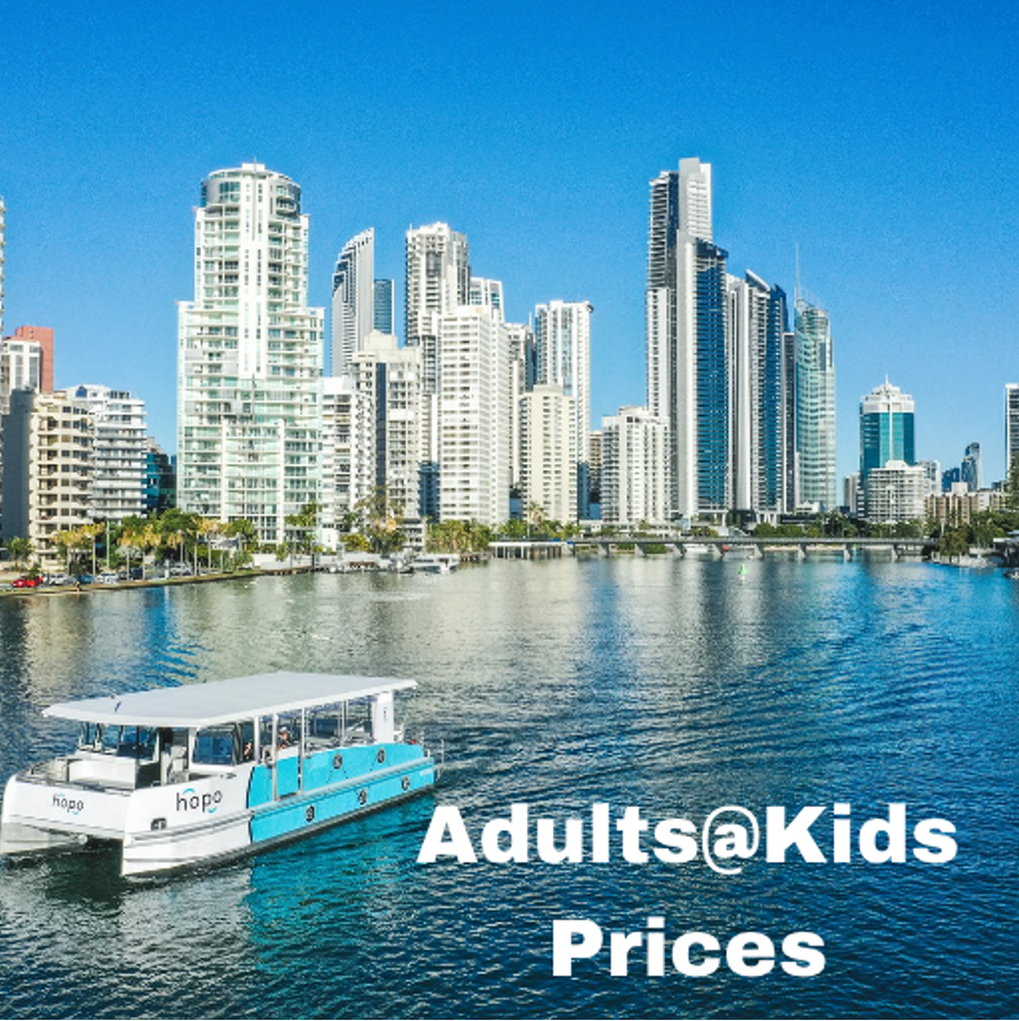 Hopo 2 hour Sightseeing Cruise – Adults@Kids