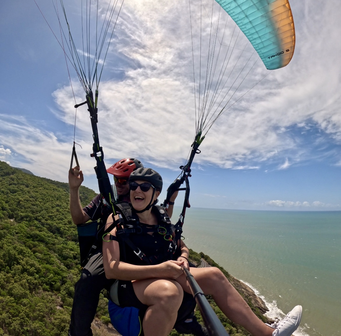 Tropical Tandem Paraglide Cairns (Flight + Video)