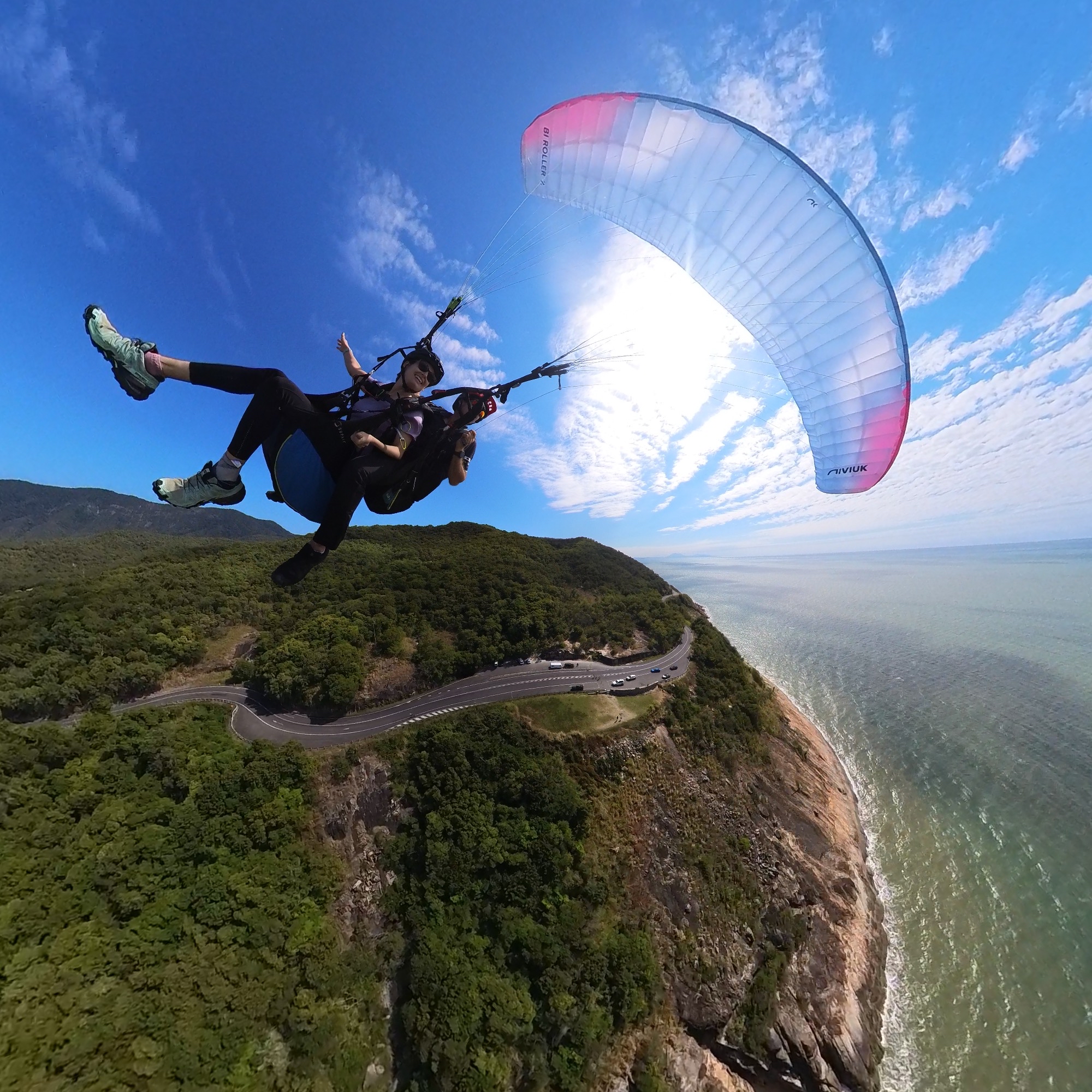 QLD Tandem Paragliding Flight + Video