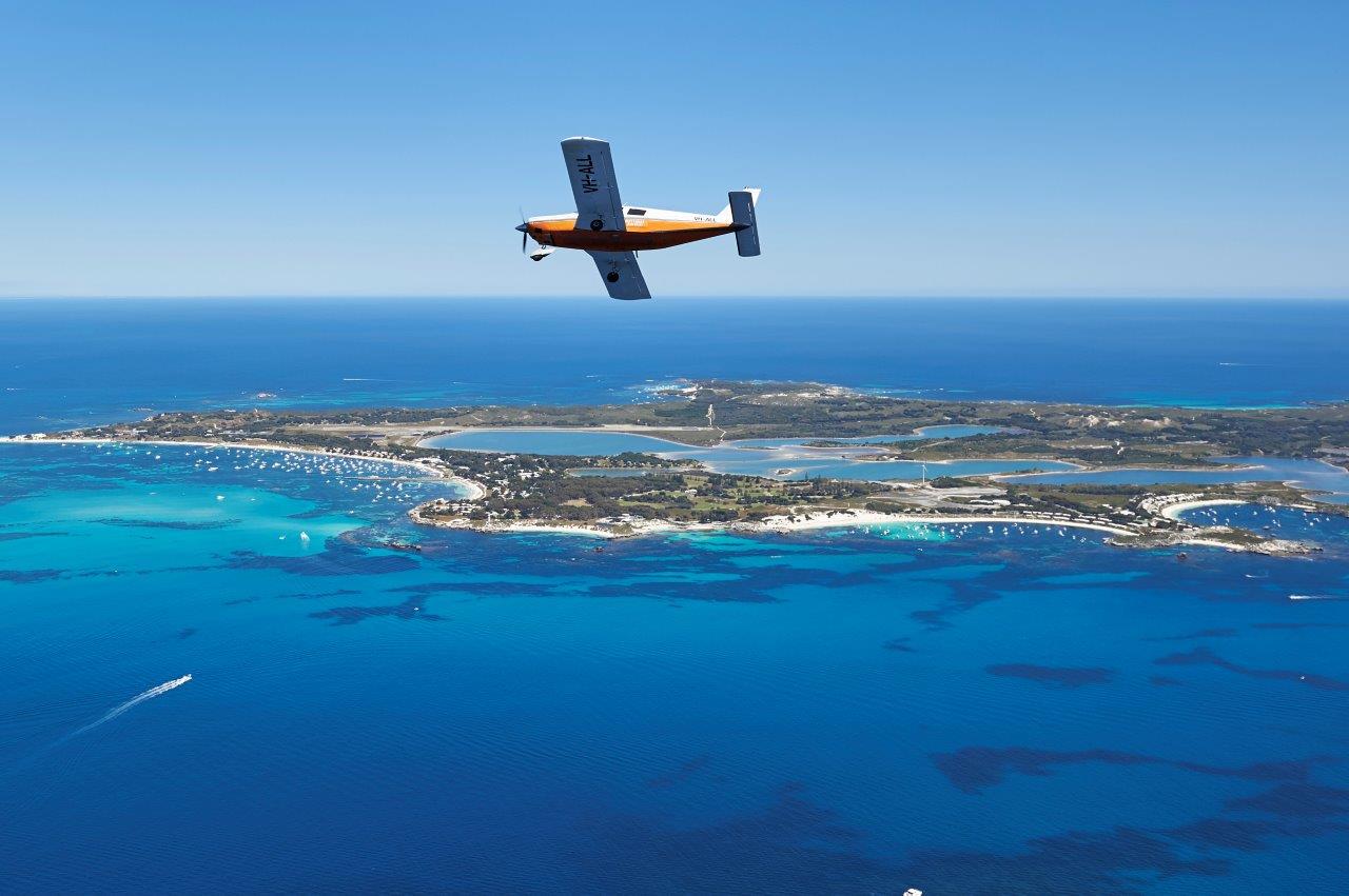 WADJEMUP (ROTTNEST) ISLAND AIR TAXI (Pilot + up to 5.5 passengers)