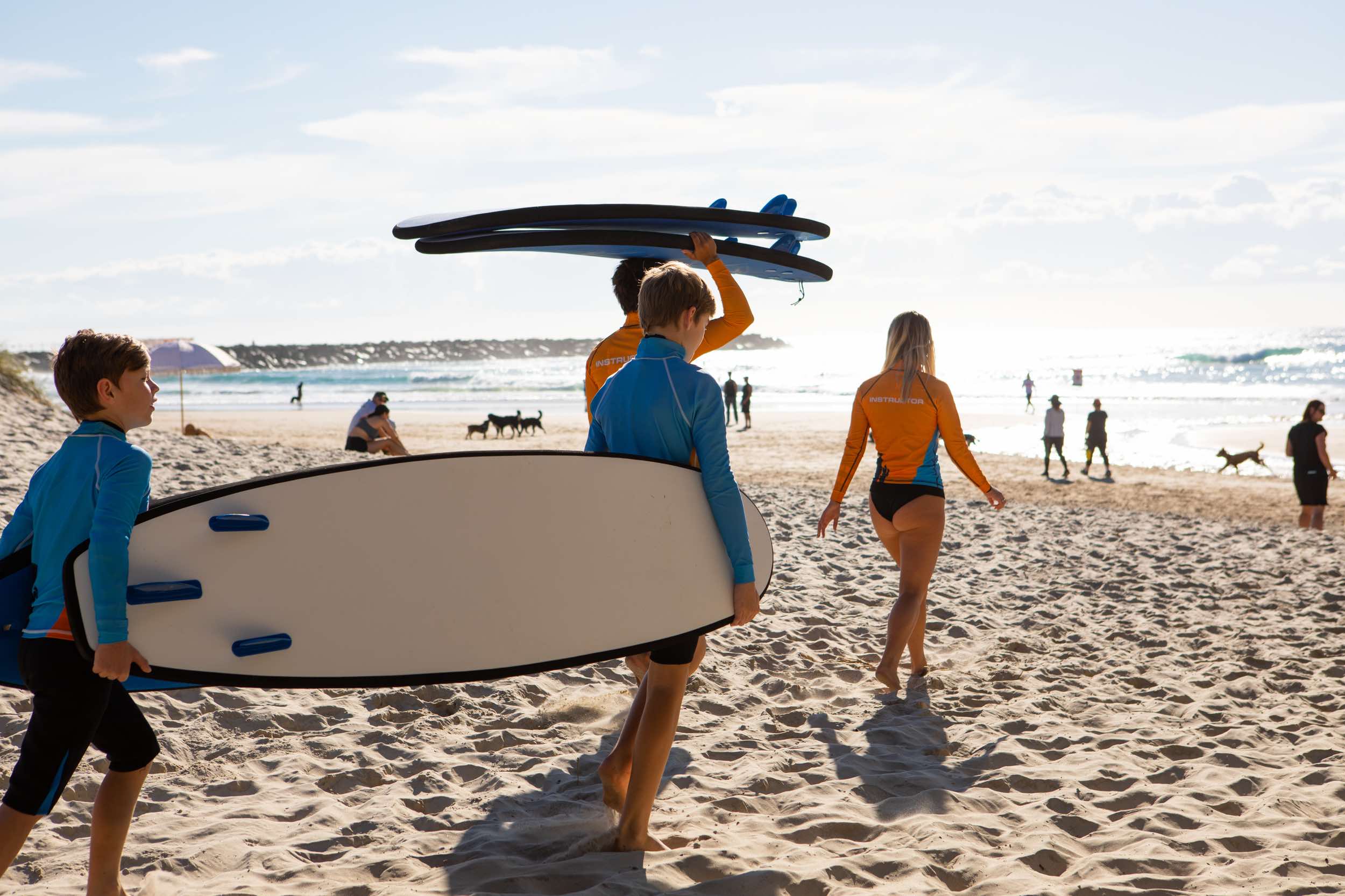 Kids Beginner Surf Lessons (Ages 10-13)