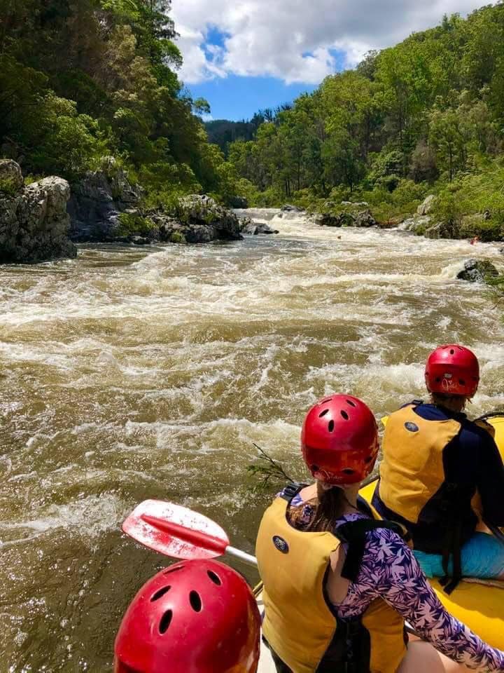 Family DOUBLE RUSH - Whitewater Rafting and Abseiling - DAY TRIP - Includes Meals