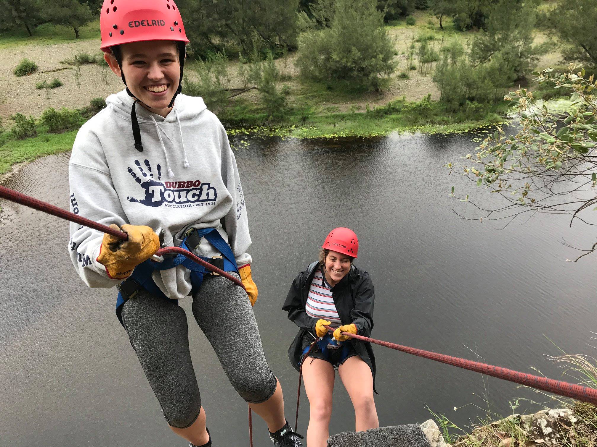 Family DOUBLE RUSH - Whitewater Rafting and Abseiling - DAY TRIP - Includes Meals