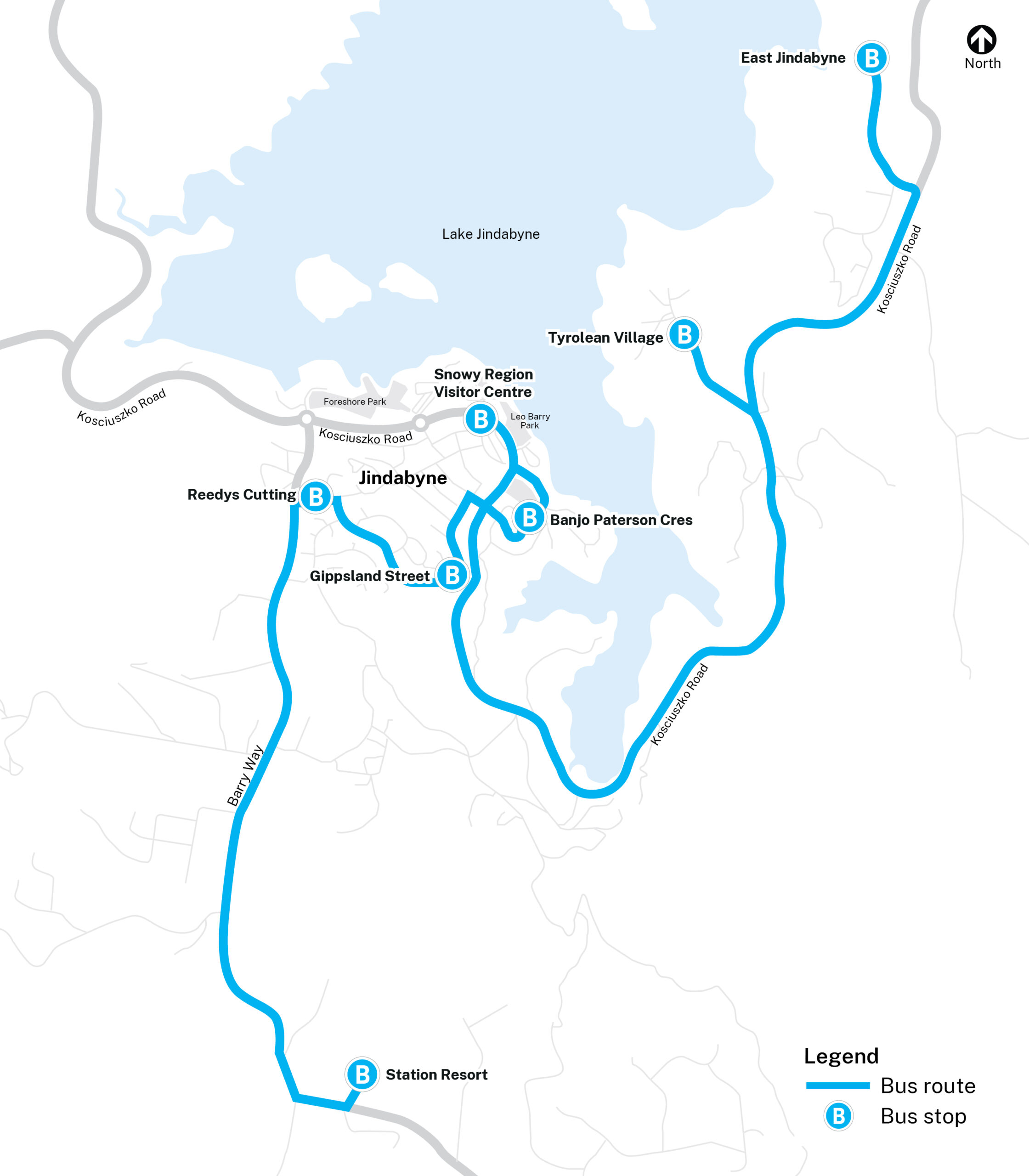 Thredbo to Jindabyne