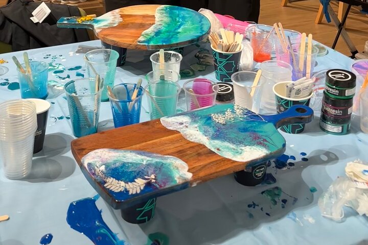 Resin Art Classes in Brisbane