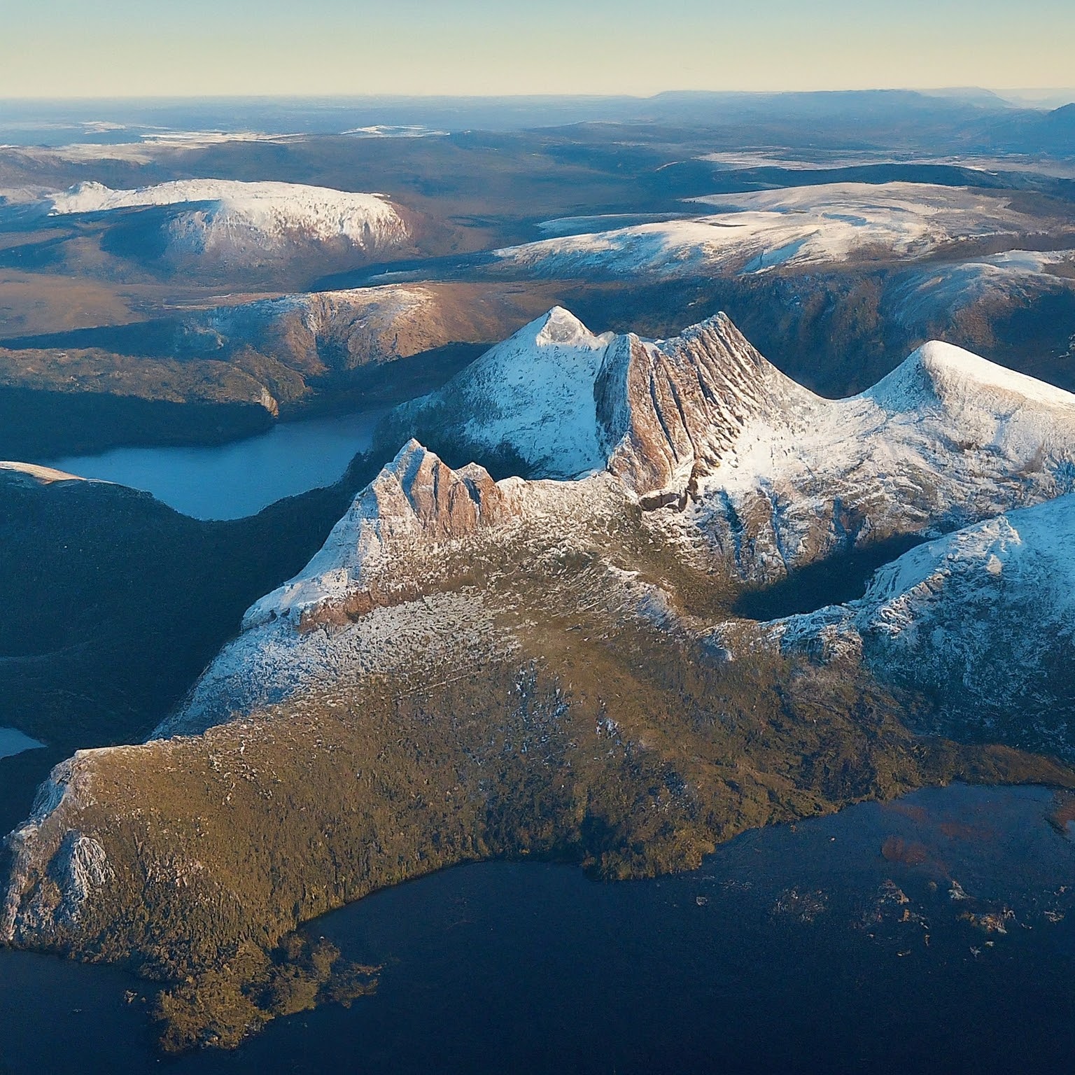 Cradle Mountain and Lake St. Clair Scenic Flight