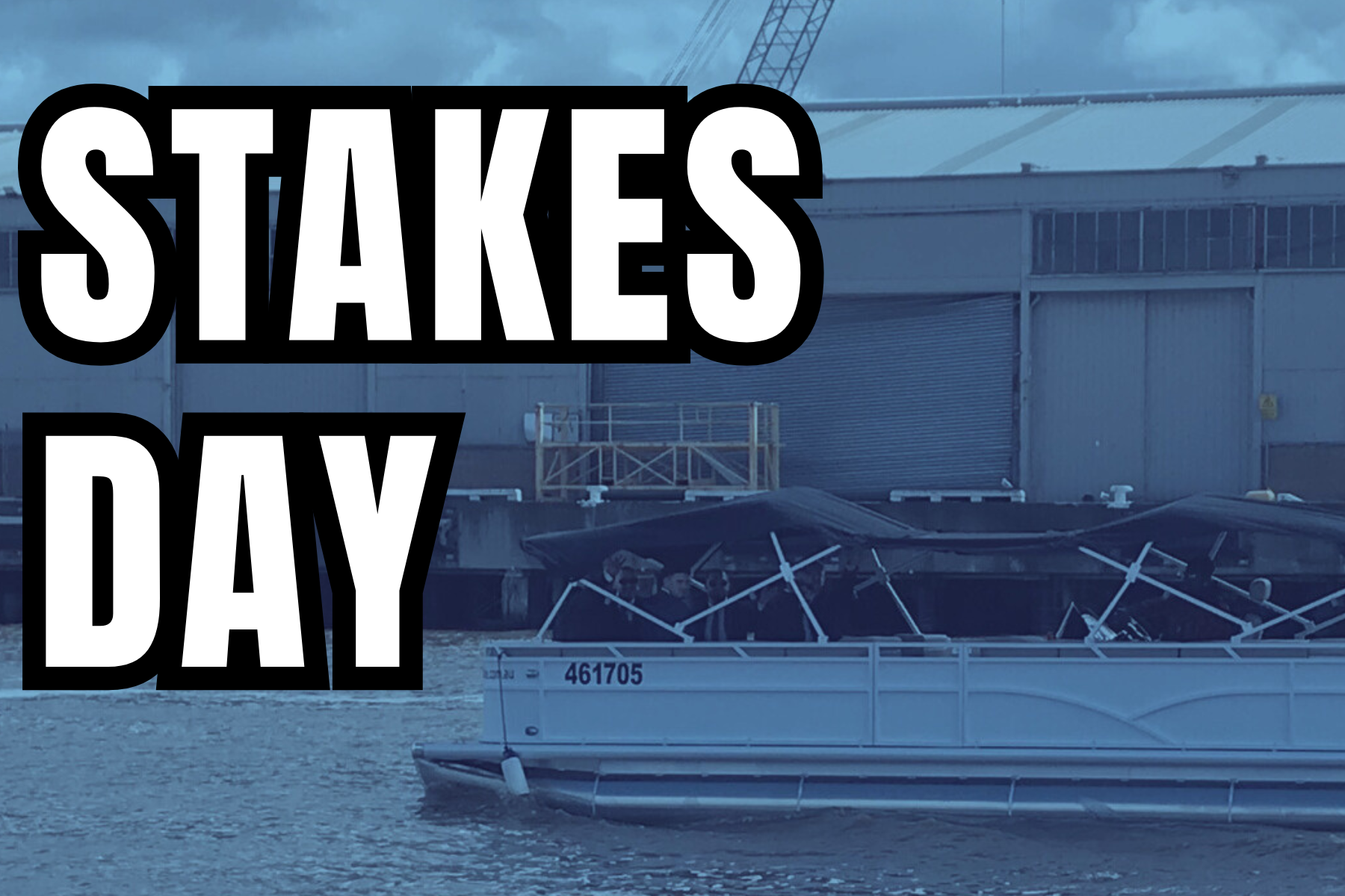 STAKES DAY (NOV 9, 2024) – “PONTOON” SPRING RACES BOAT SHUTTLE ROUNDTRIP 1-11 PASSENGERS