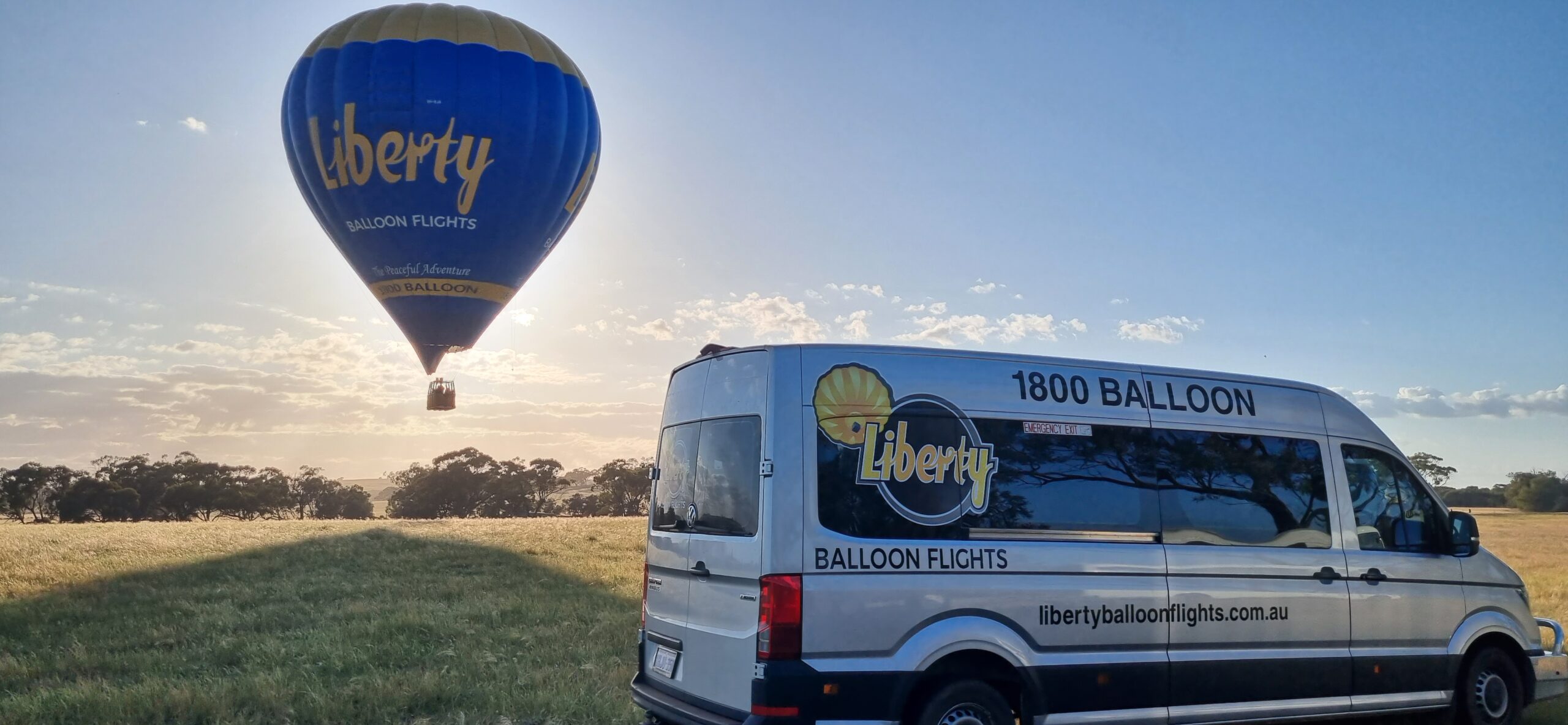 Balloon Flight Avon Valley INCLUDES Transfer from Perth and Breakfast