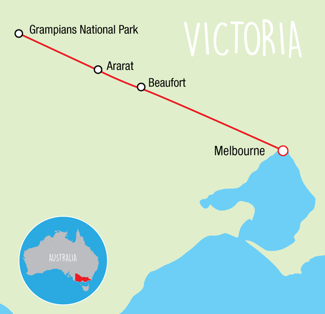 Wildlife Tours Australia: Grampians National Park + Kangaroos Tour