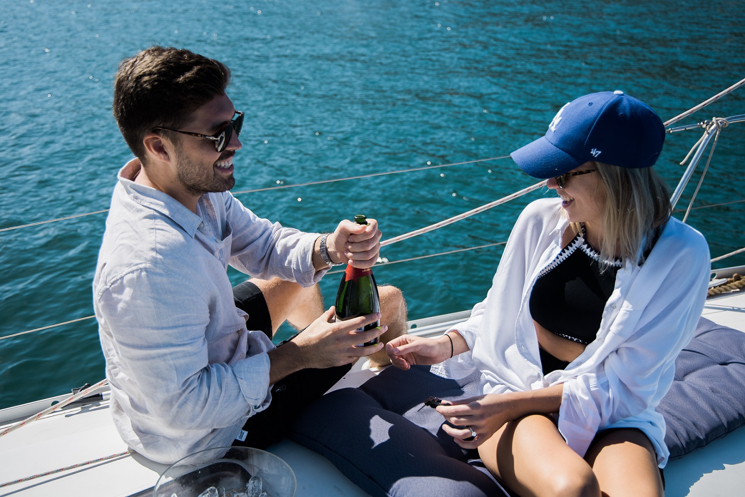 2 1/2 Hour Skippered Yacht Charter for two guests with Seafood Platter  – Gift Voucher