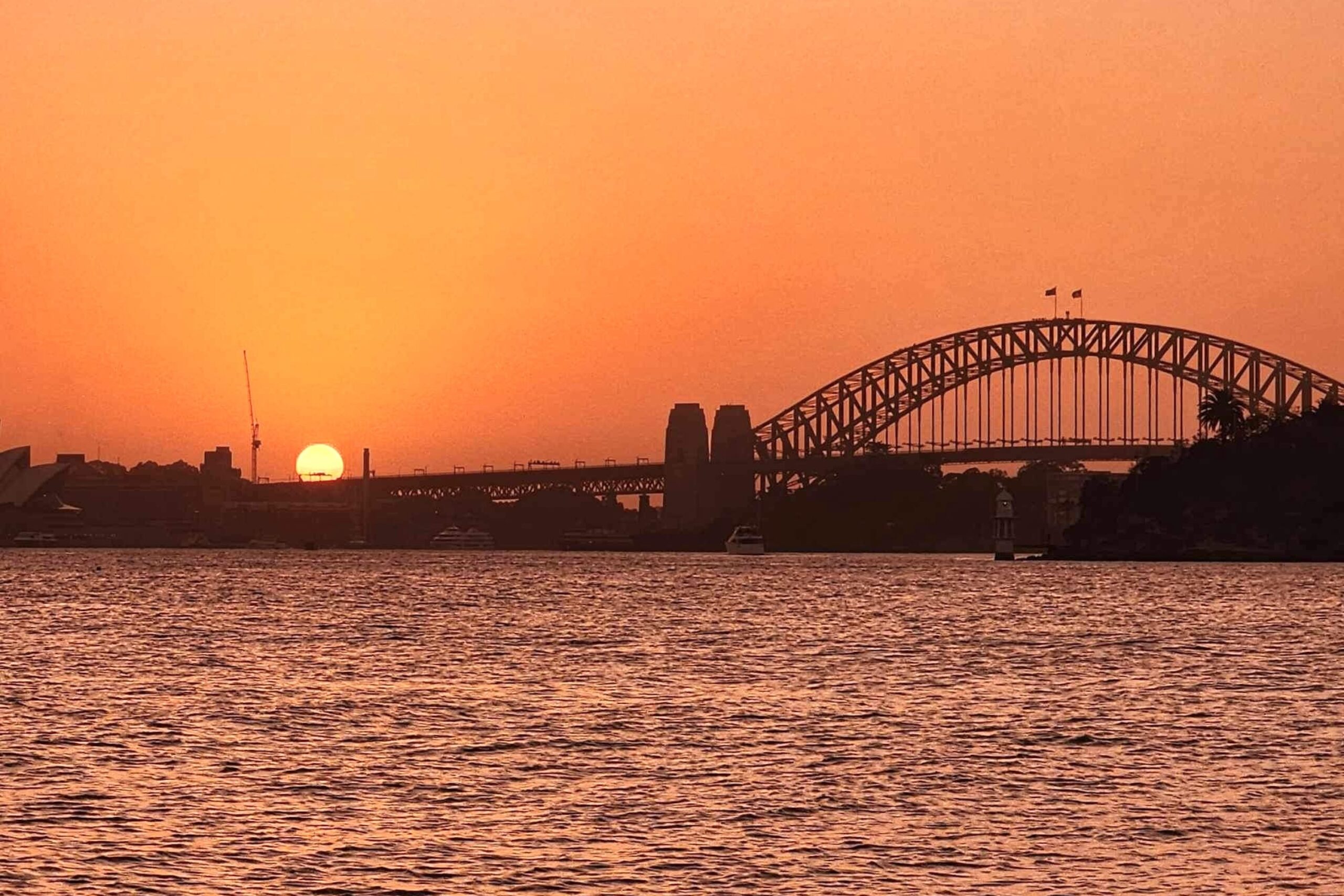 Golden Glow Sunset Harbour Cruise