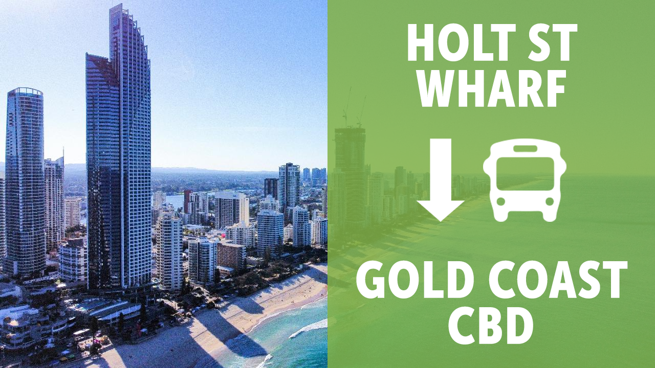 GOLD COAST:  HOLT ST WHARF TO GOLD COAST – TANGALOOMA SHUTTLE (ONE-WAY)