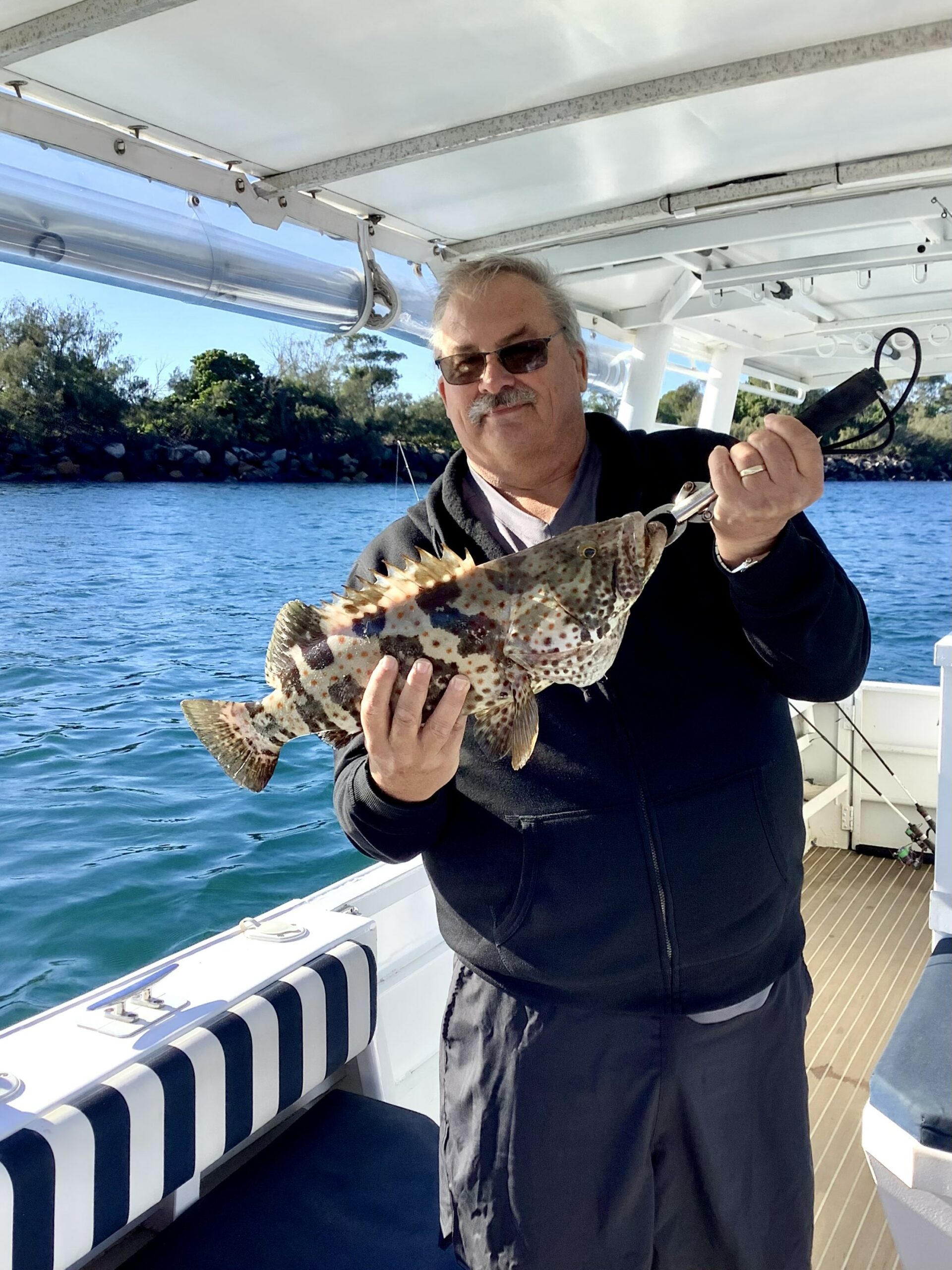 PRIVATE Broadwater Fishing - 5 hour afternoon session. Pickup from Runaway Bay.