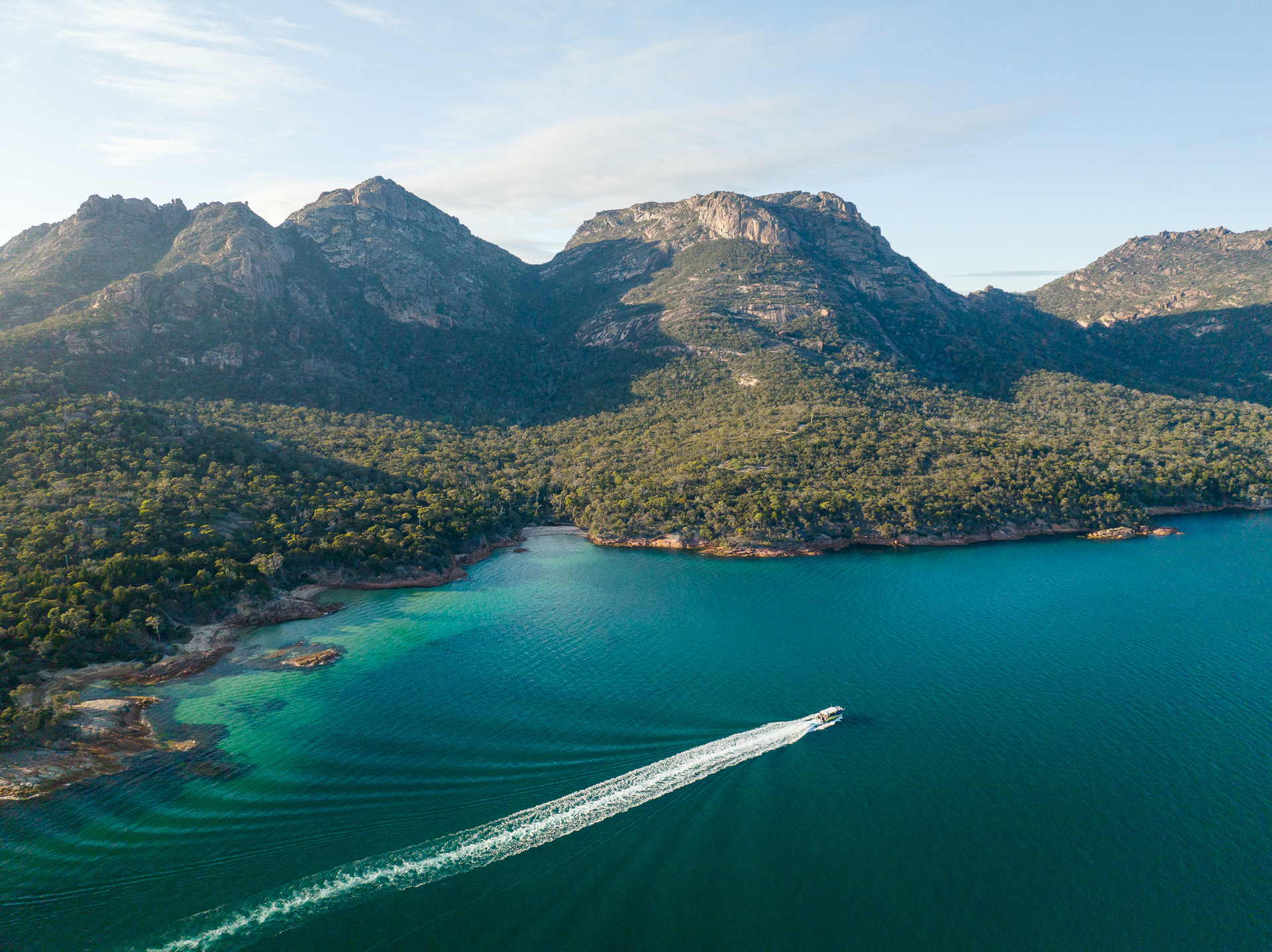 Freycinet Aqua Express One-Way Schouten Island to Coles Bay