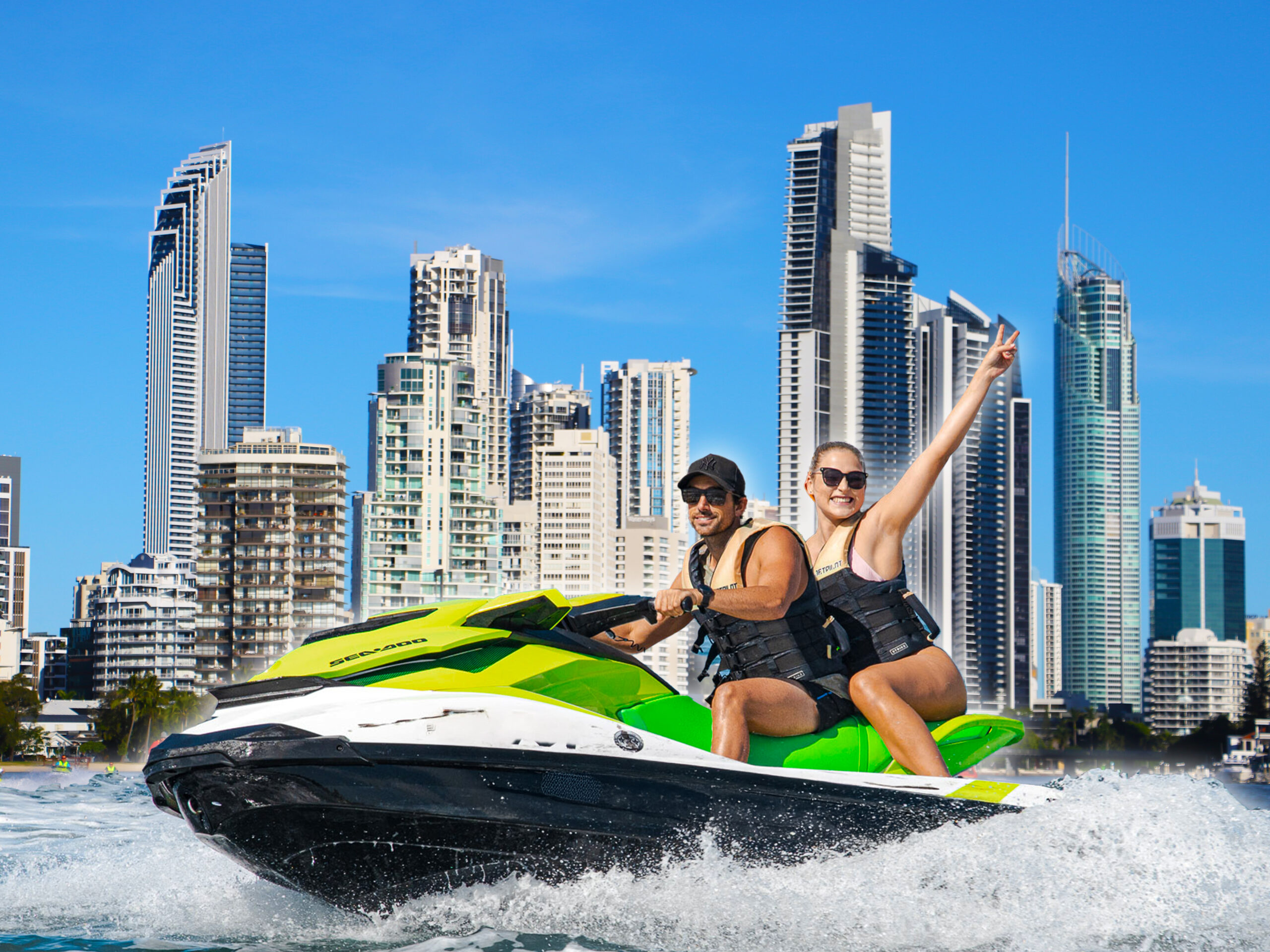 1 hour Surfers Paradise Jet Ski Tour