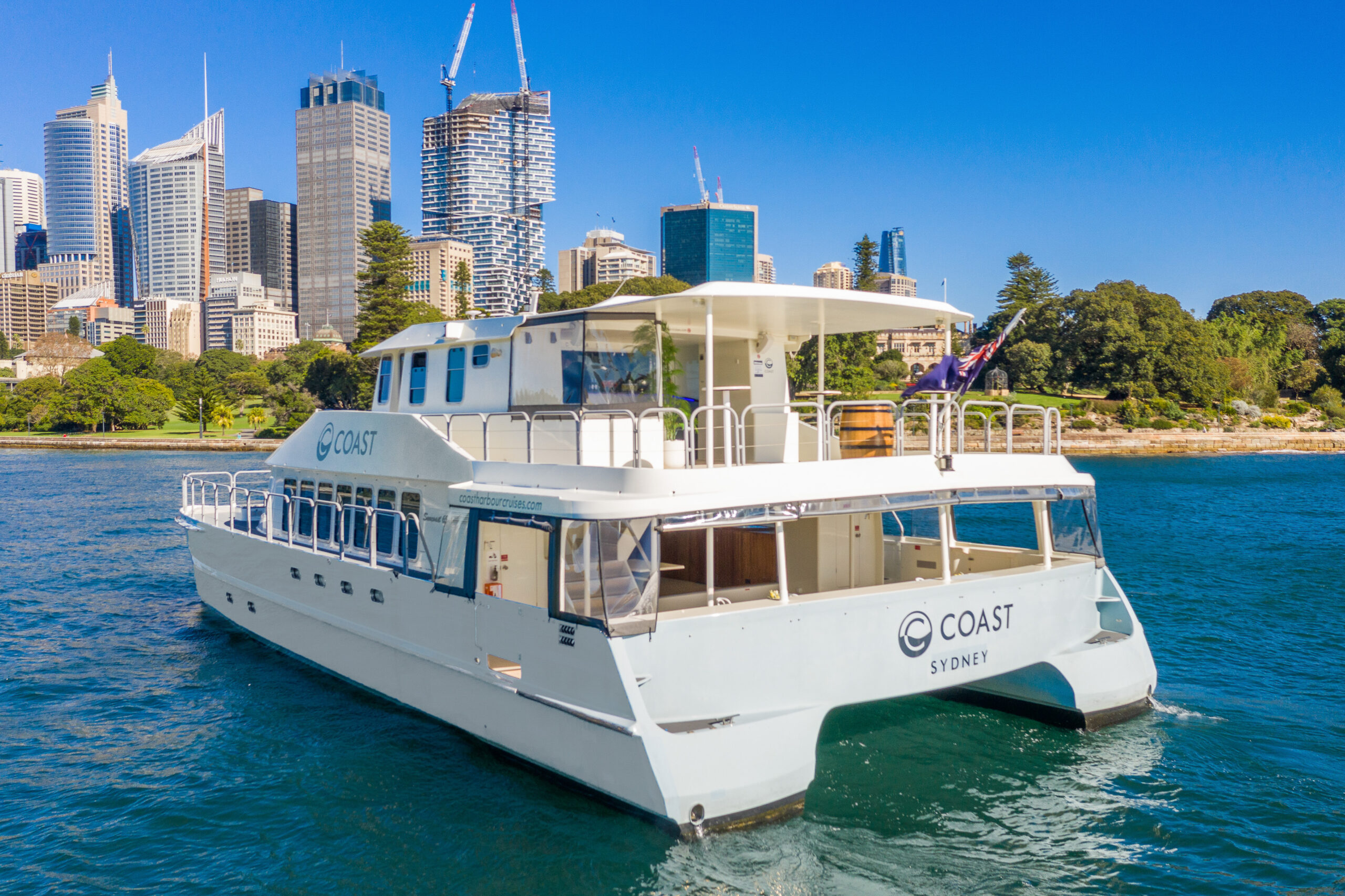 Vivid 1 hr 45 Min Cocktail Cruise onboard M.V Coast
