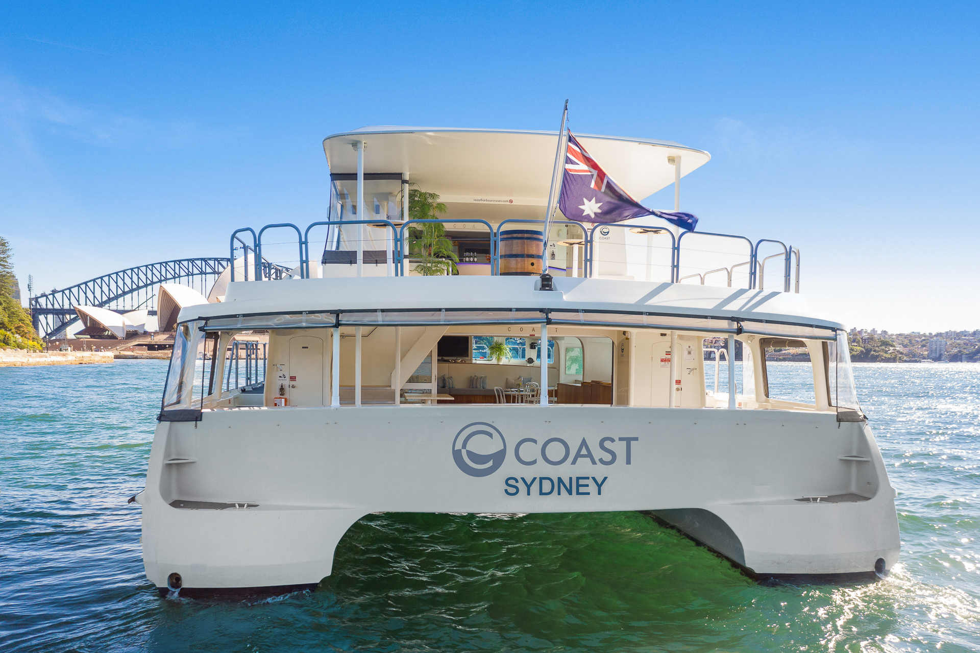 Vivid 1 hr 45 Min Cocktail Cruise onboard M.V Coast