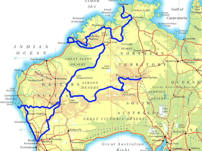 Western Deserts Tagalong Tour
