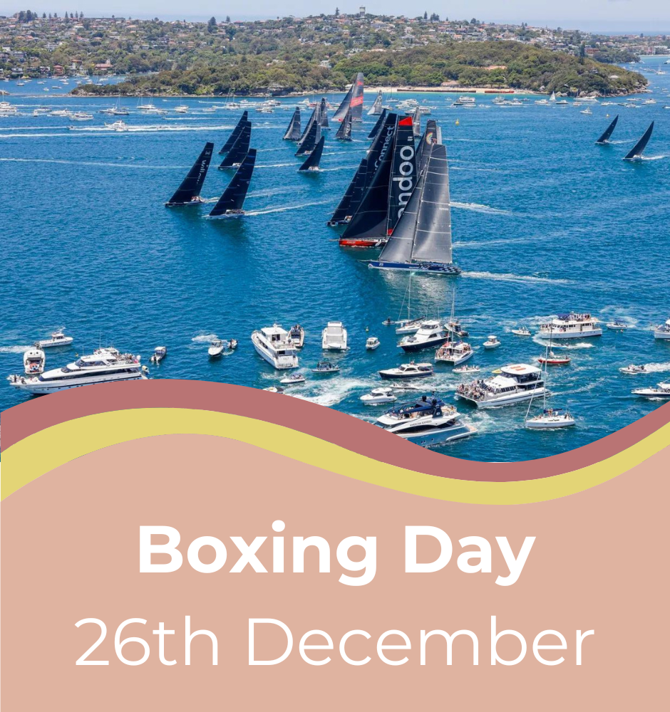 Boxing Day – Sydney to Hobart Race Start – Private Catamaran Charter on Sydney Harbour