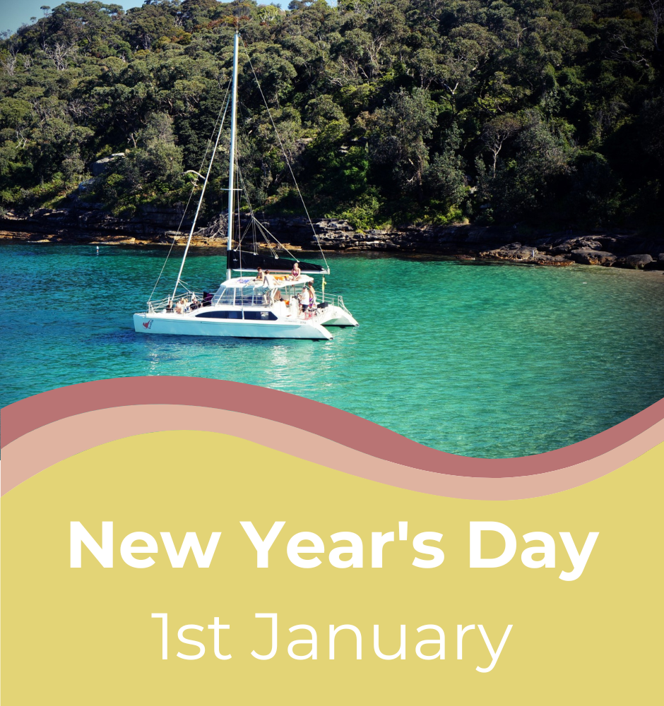 New Year’s Day – Sydney Harbour Private Catamaran Charter